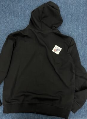 Polo Ralph Lauren Men's Double Knit Full-Zip Hoodie Sweatshirt Black - Image 5