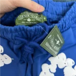 Denim Tears The Cotton Wreath Shorts Royal Blue - Image 7