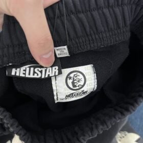 Hellstar Studios Racer Flare Black Sweatpants - Image 8