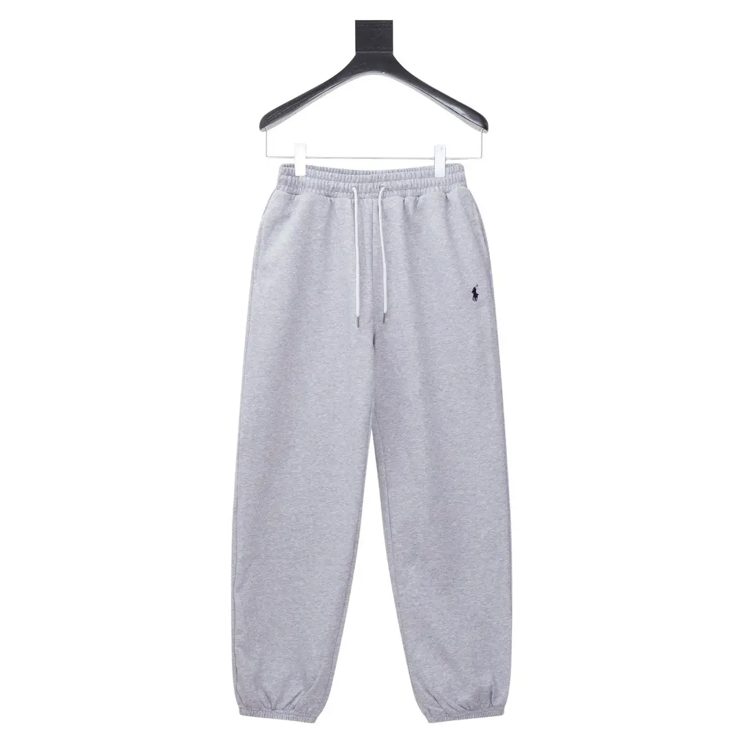 CDDCBD0E-BD38-4A2A-9F7A-A109F9F51C1C Polo Ralph Lauren Double-Knit Jogger Grey - Image 1