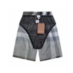 Burberry Check Swim Shorts Archive Green - Image 11