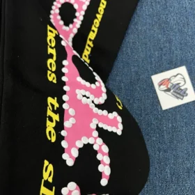 Sp5der black tracksuit suit - Image 11