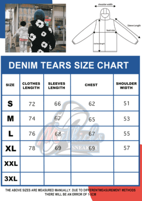Denim Tears Cotton Wreath Hoodie Black Monochrome - Image 8