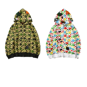 BAPE Dinosaur Collaboration Camouflage Hoodie