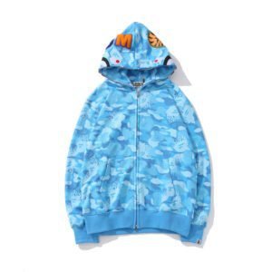 BAPE Flame Camouflage Hoodie - Image 2
