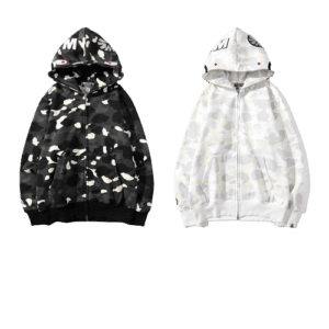 BAPE Luminous Spot Camouflage hoodie