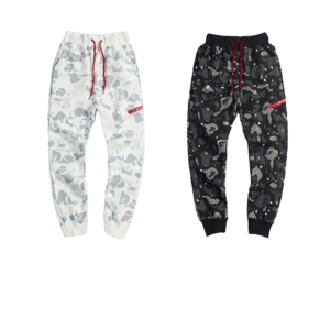 BAPE luminous starry sky trousers