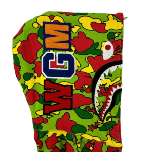 BAPE Sta Camo Shark Full Zip Hoodie Green - Image 3