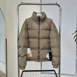 The North Face 1996S Grayish Brown Down Jacket - Image 10