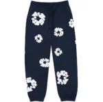 Denim Tears The Cotton Wreath Sweatpants Navy