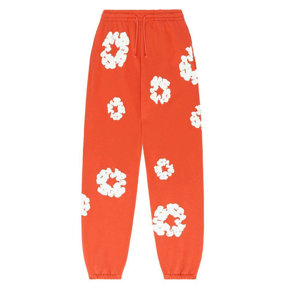 denim-tears-the-cotton-wreath-sweatpants-orange-1a392a15f4a1d.jpg Denim Tears The Cotton Wreath Sweatpants Orange - Image 1