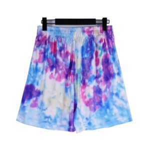 Eric Emanuel EE Basic Short Purple/Blue Tie Dye FW19 - Image 2
