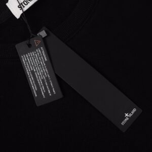 Stone Island Sweatshirt Black/White YZ W817 - Image 8