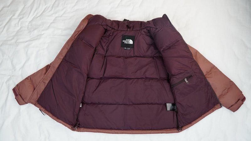 The North Face 1996 Splicing White And Red Brown - Image 3