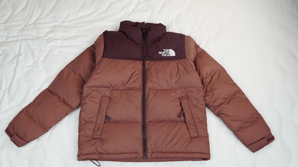 The North Face 1996 Splicing White And Red Brown - Image 2