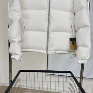 The North Face White Down Jacket - Image 3