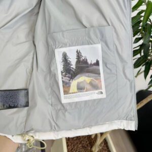 The North Face White Down Jacket - Image 7