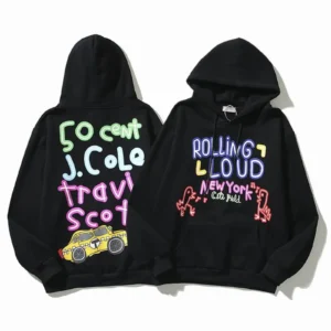 Travis Scott Hoodie Black, czt02 - Image 2