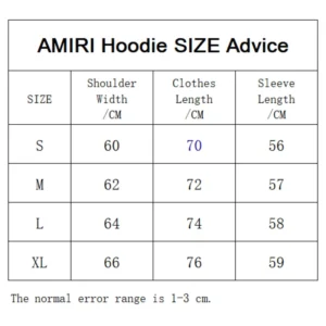 PKGoden Amiri Hoodie Grey, sytZJCH037 - Image 4