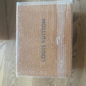 L*uis V*itton LV Skate Sneaker Black Black White photo review
