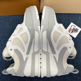 L*uis V*itton L&V Skate Sneaker Grey White - Image 4