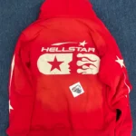 Hellstar Studios Zip Hoodie Red - Image 5