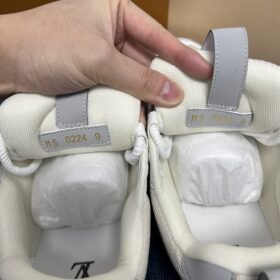 L*uis V*itton L&V Skate Sneaker Grey White - Image 5