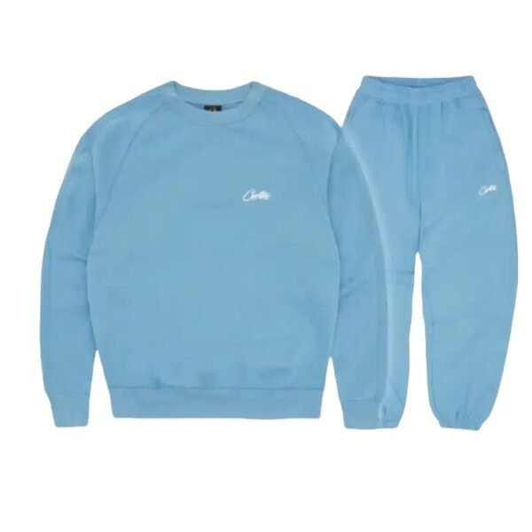 Corteiz HMP V2 hoodie and pants baby blue