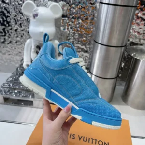 Louis Vuitton LV Skate sneaker luxury blue - Image 4