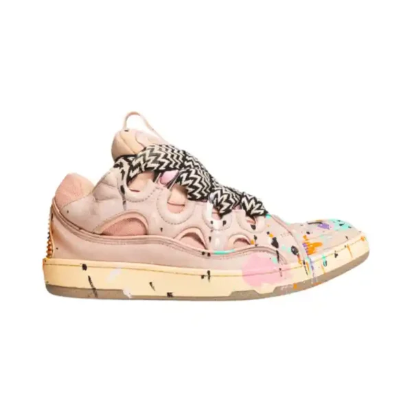 Lanvin Pink Gallery Dept. Edition Curb Sneakers