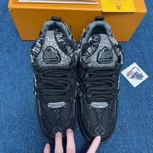 LOUIS VUITTON Swarovski™ crystals Skate Sneakers - Image 2