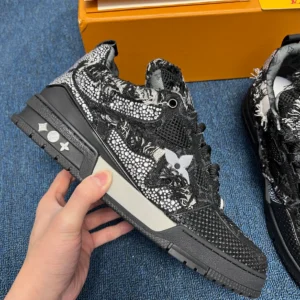 LOUIS VUITTON Swarovski™ crystals Skate Sneakers - Image 6