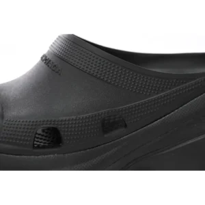 BALENCIAGA Pool Crocs Black 677389 W158E 1000 - Image 6