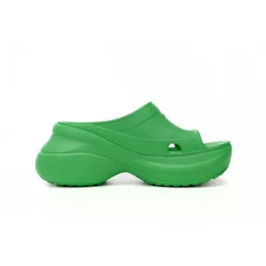 BALENCIAGA Pool Crocs Green 677386 W1S8E 3033 - Image 2