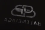 Balenciaga Black Logo Print Cotton T-Shirt - Image 9