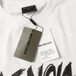 Balenciaga vest BIG LOGO Black/White - Image 9