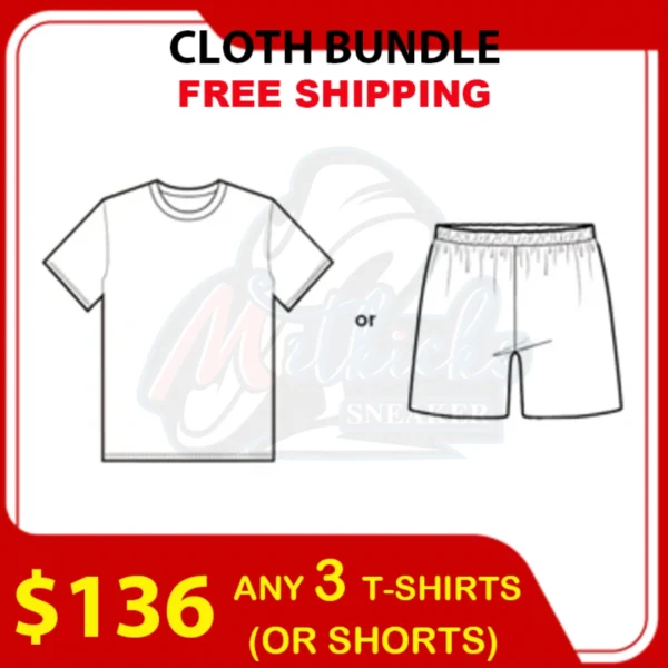 Any 3 T-shirts (or shorts)