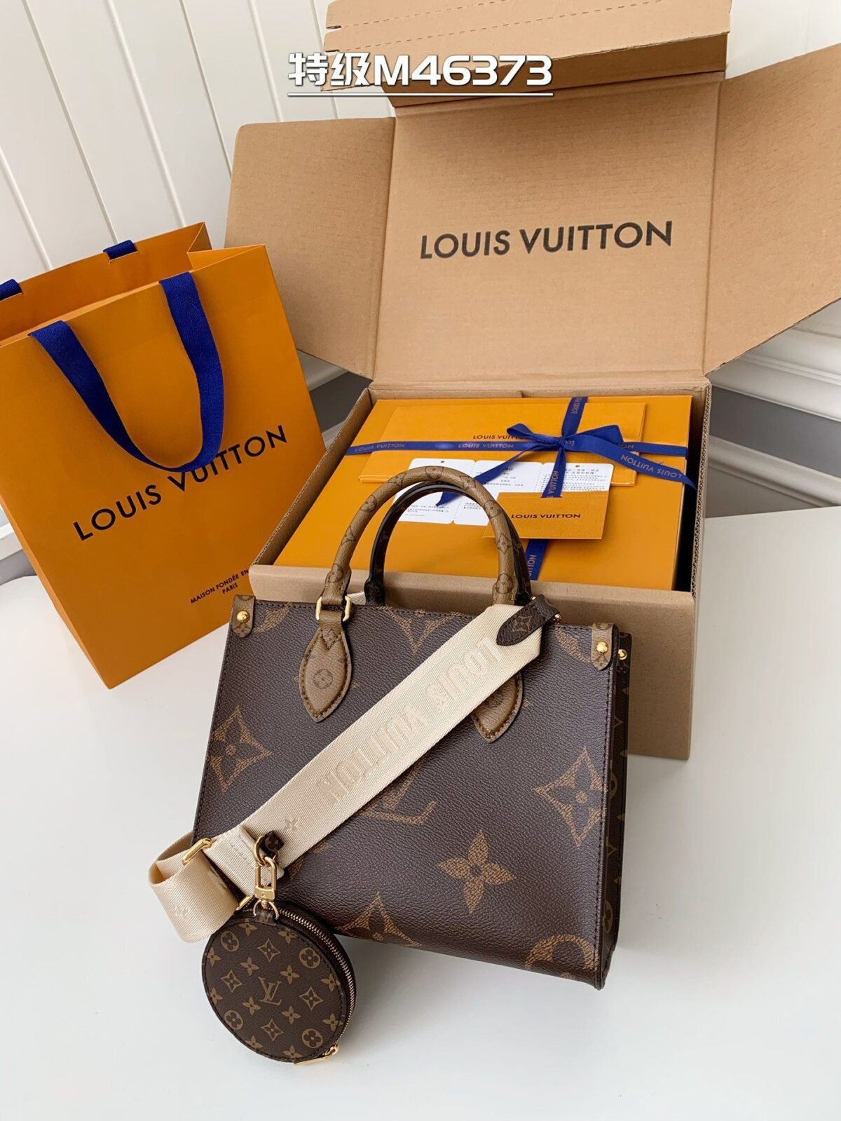 Louis Vuitton Borsa OnTheGo M46373 Size: 25*19*11.5cm - Image 4