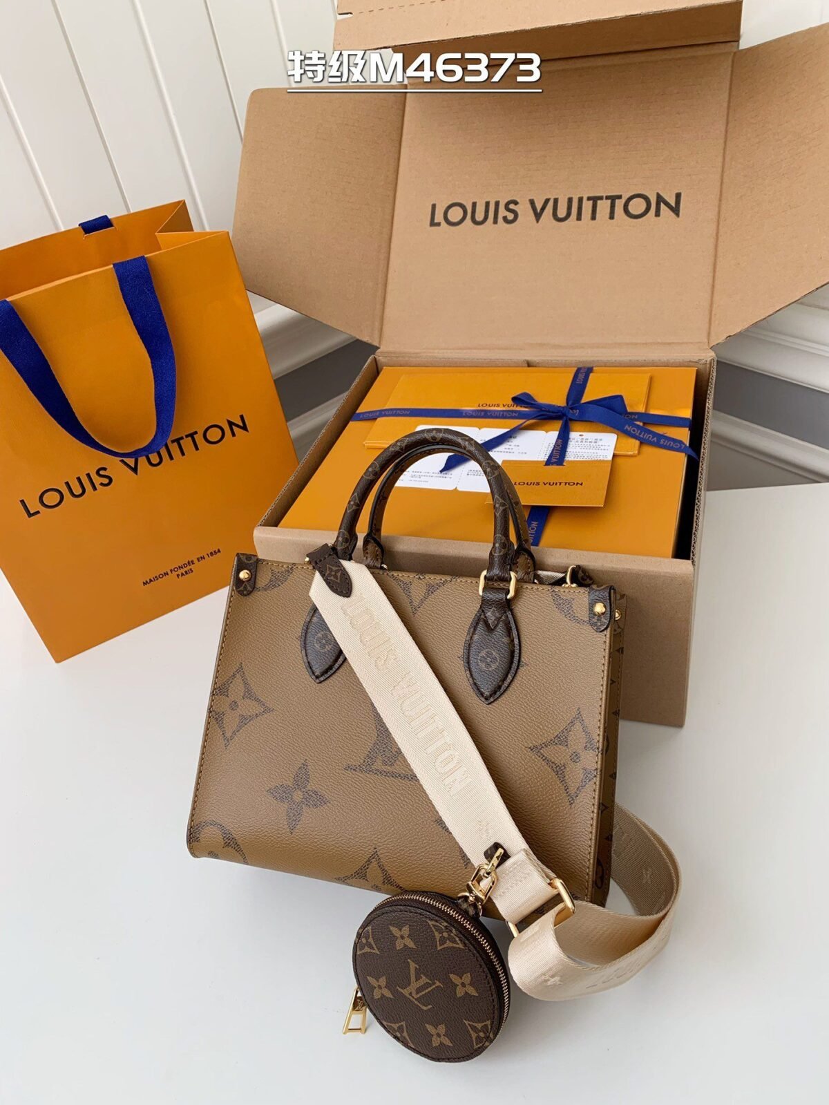 Louis Vuitton Borsa OnTheGo M46373 Size: 25*19*11.5cm - Image 3