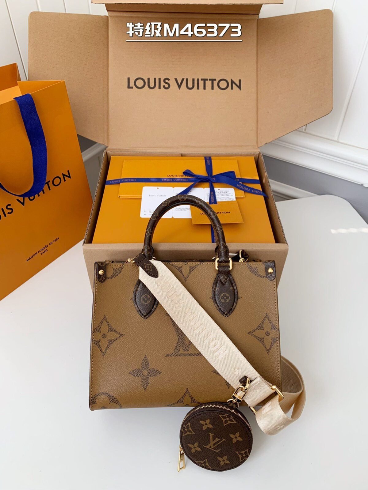 Louis Vuitton Borsa OnTheGo M46373 Size: 25*19*11.5cm - Image 1