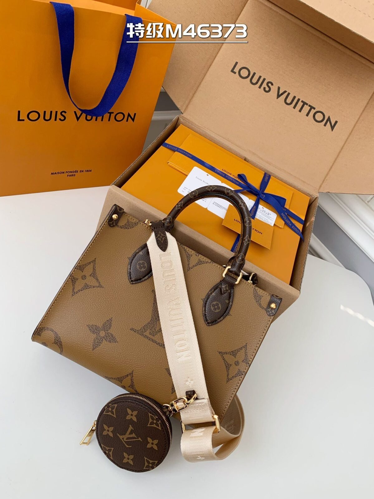 Louis Vuitton Borsa OnTheGo M46373 Size: 25*19*11.5cm - Image 5