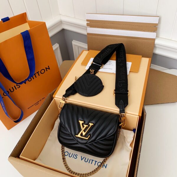 LOUIS VUITTON NEW WAVE MULTI-POCHETTE fram Size: 9*14*5CM