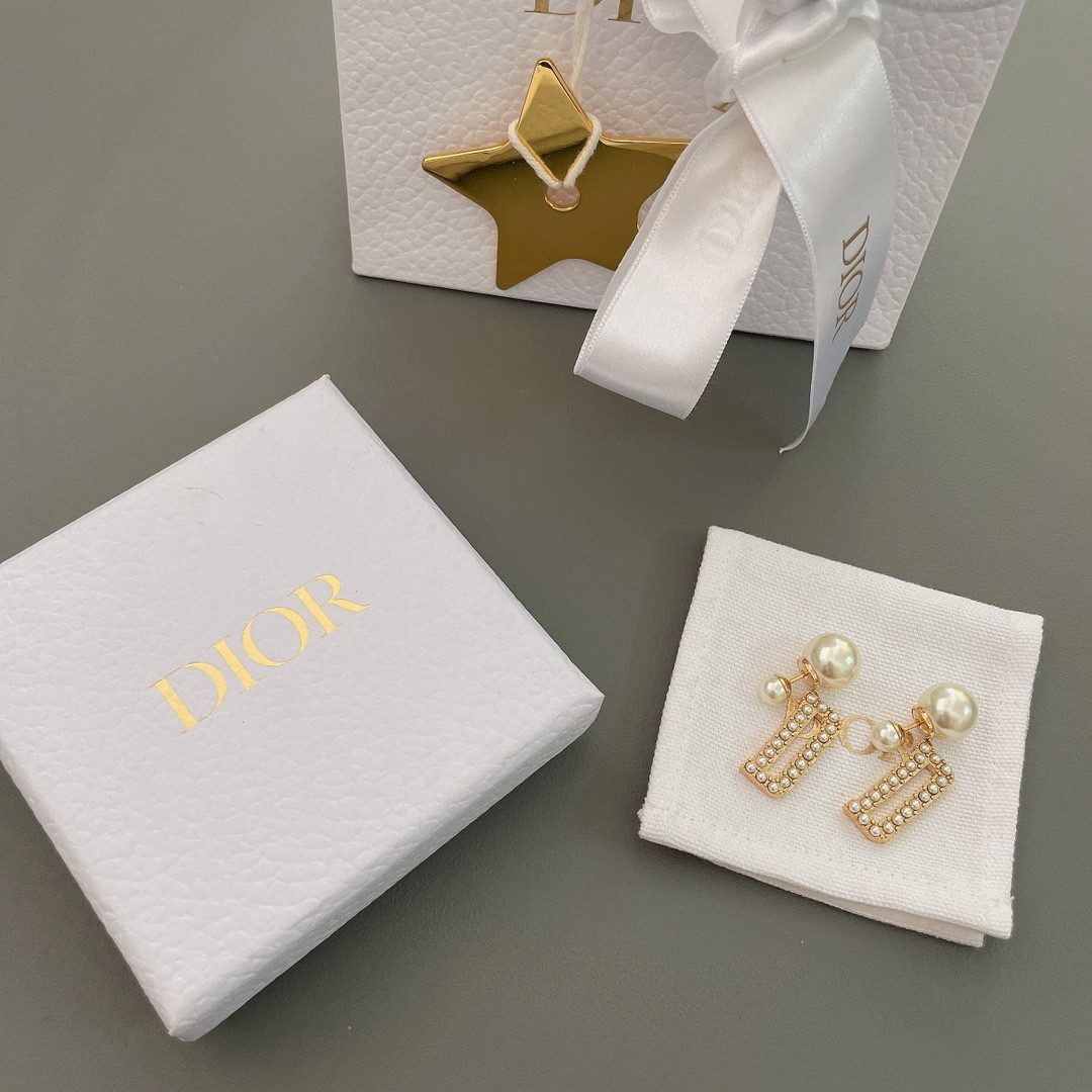 20230330024728168015884848426.jpg DIOR letter D earrings - Image 1