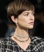 Chanel curved drill earrings - Image 3