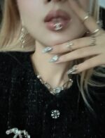 Chanel lip nails - Image 4