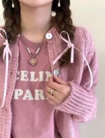 Chanel small double-sided heart necklace - Image 3