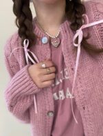 Chanel Large Double Sided Heart Necklace - Image 4