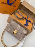 Louis Vuitton counter classic hot selling Pochette Mtis East West bag M23081, 21.5 * 13.5 * 6cm - Image 3