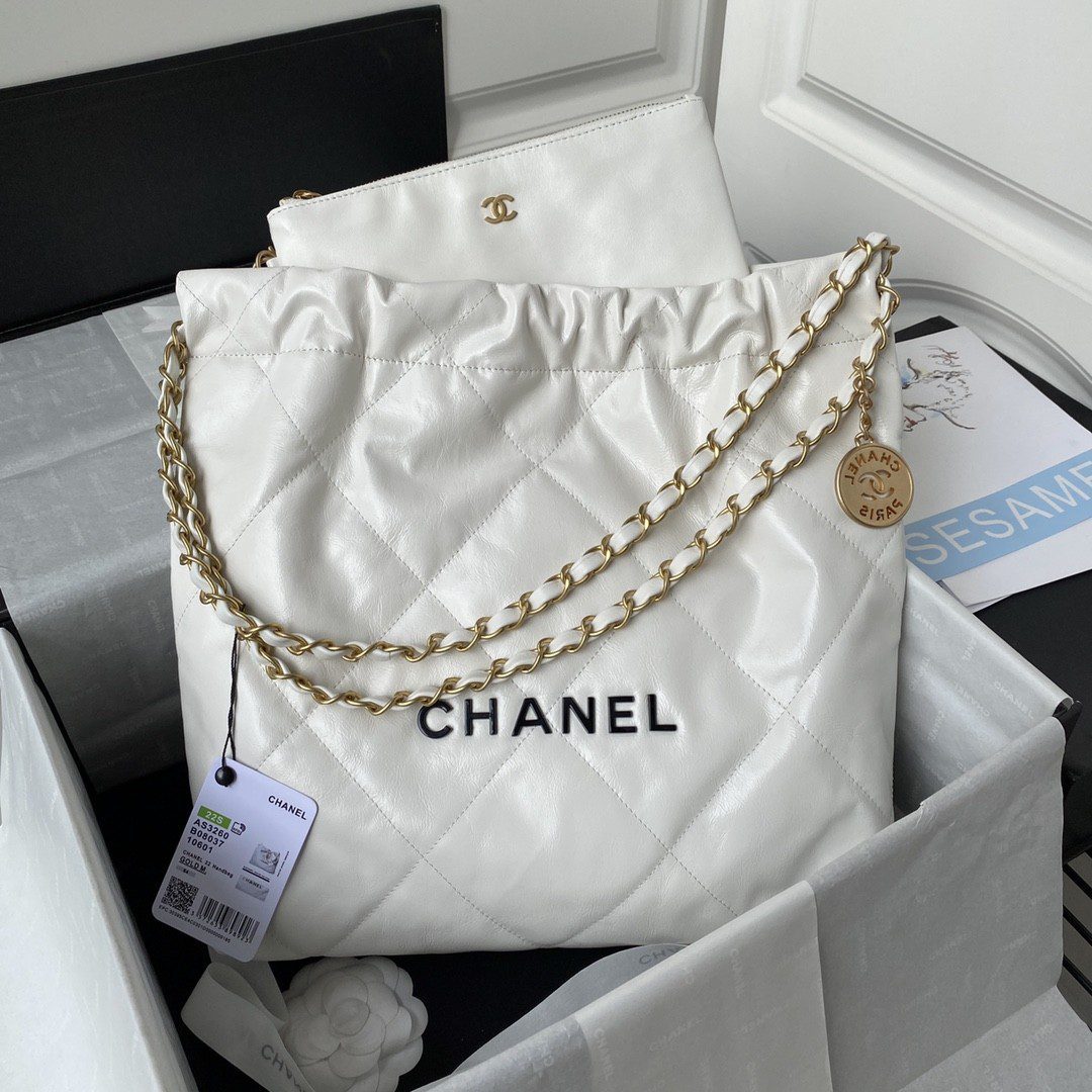 20230711014730168905445015880.jpg Chanel 2022S Hot Bag Shopping Bag AS3260, Top Quality Size: 5*37*7cm - Image 1