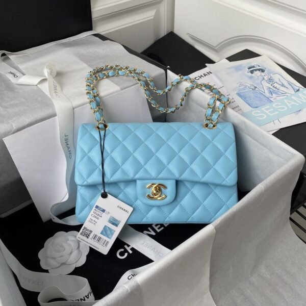 Chanel Classic Flap Bag A01113, Top Quality, Mediu Size: 23cm